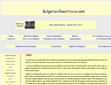 Tablet Screenshot of bulgariavillasartcove.com